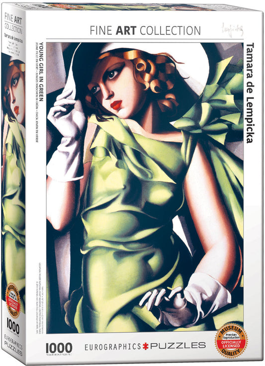 Young Girl in Green Puzzle