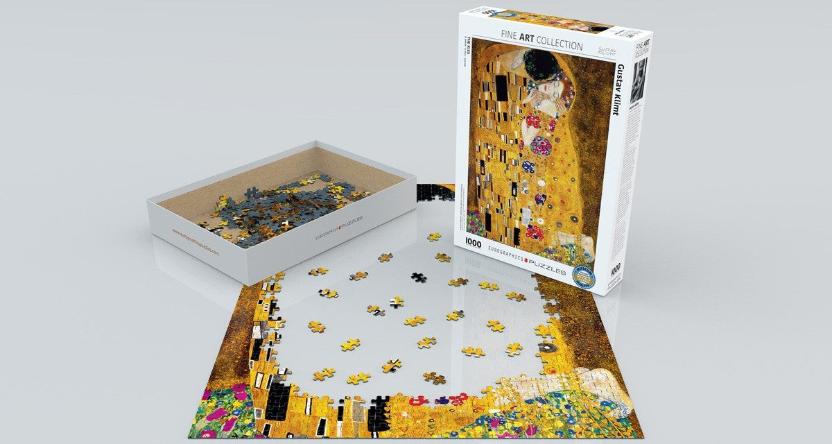 Klimt: The Kiss 1000 Pc Puzzle