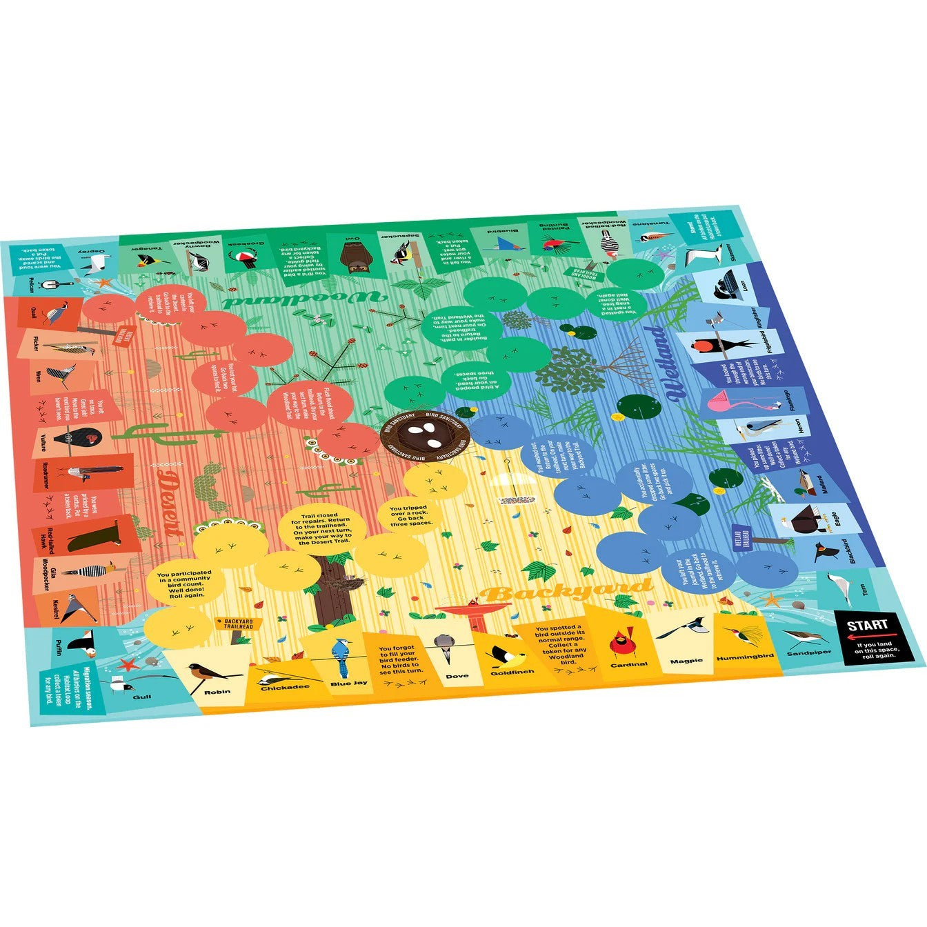 Charley Harper's Spot the Birds Board Game