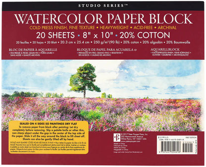 Watercolor Paper Block