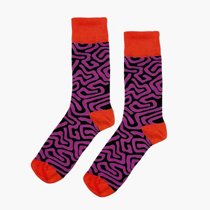 Orange Life Socks