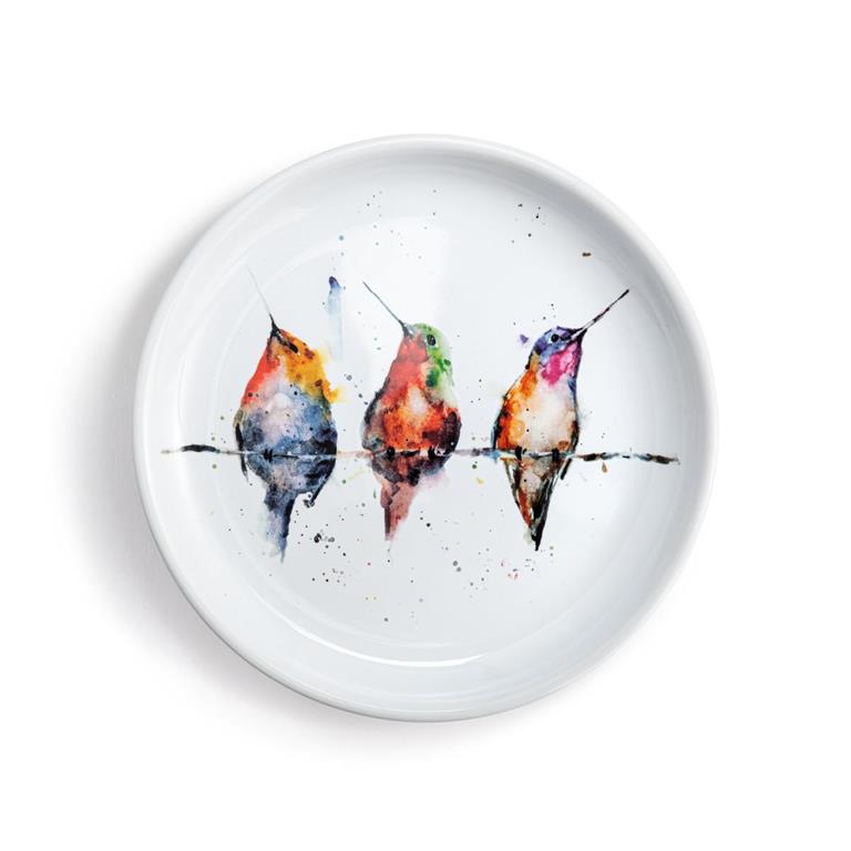 Berry Hummers on a Wire Appetizer Plate