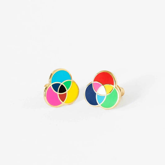 Color Wheel Earrings