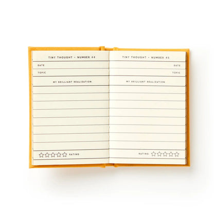 A Tiny Diary for Tiny Thoughts Notebook