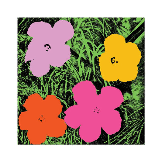 Warhol, Flowers, 1964 Vinyl Sticker