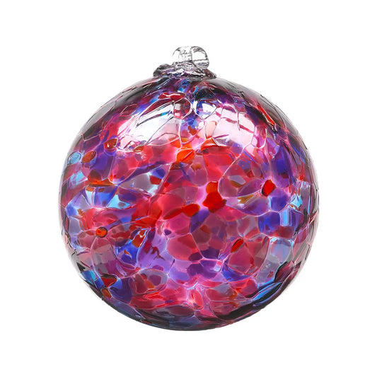 Berry Glass Calico Ornament