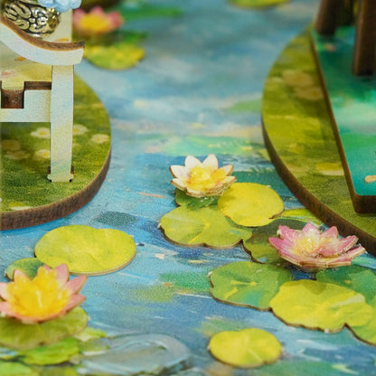Monet Giverny Garden DIY Book Nook Kit