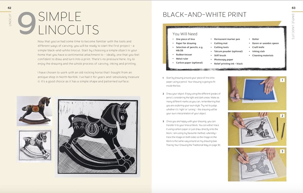 Linocut: A Creative Guide To Making Beautiful Prints