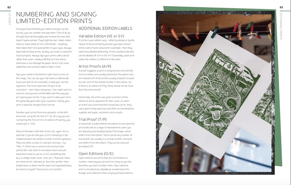 Linocut: A Creative Guide To Making Beautiful Prints
