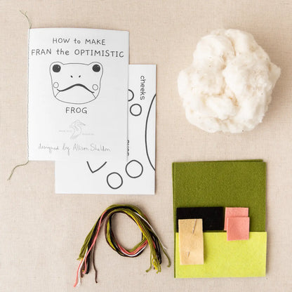 Fran the Frog Felt Sewing Kit