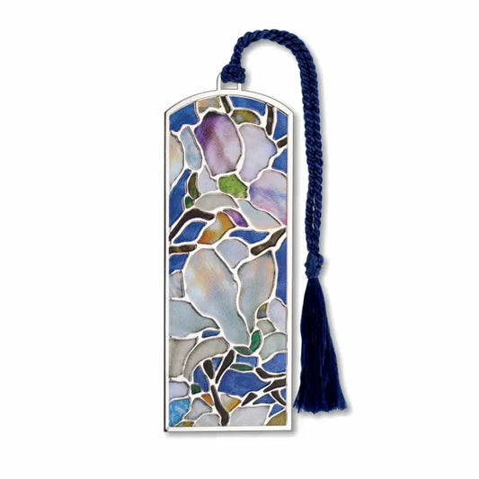 Tiffany Spring Magnolia Metal Bookmark