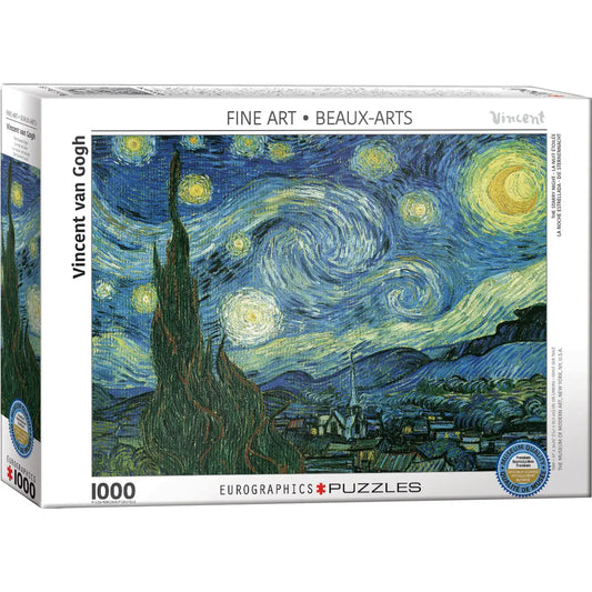 Van Gogh, Starry Night 1000 Pc. Puzzle