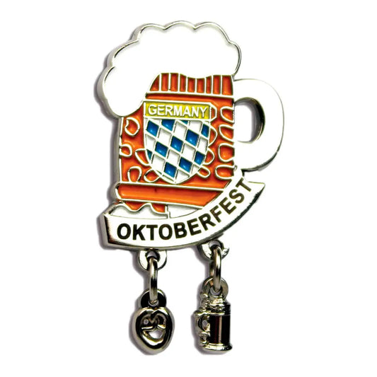 Oktoberfest Beer Mug Metal Pin