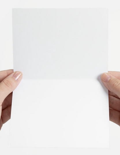 The Bold, The Bald, The Beautiful Notecard by Erin Smith