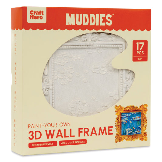 Muddies Paint-Your-Own 3D Monet Water Lilies