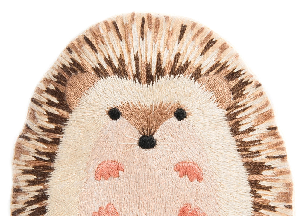 Hedgehog Embroidery Kit by Kiriki Press