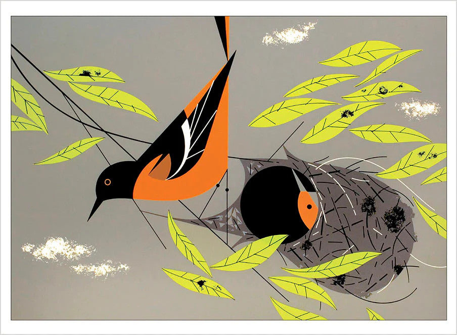 Birds by Charley Harper Book of Postcards