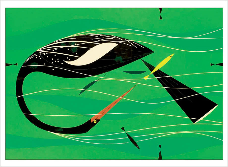 Birds by Charley Harper Book of Postcards