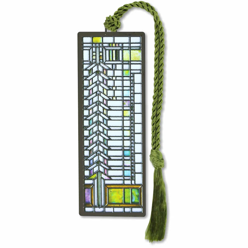 Wright Casement Window Metal Bookmark