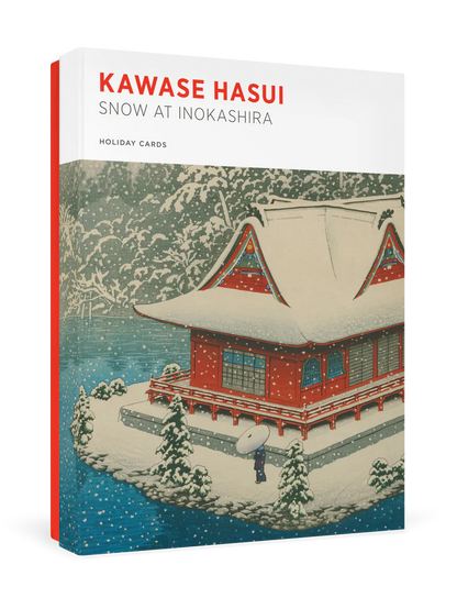 Hasui, Snow at Inokashira Boxed Holiday Cards