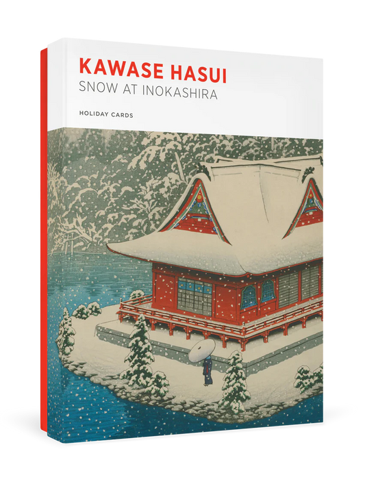 Hasui, Snow at Inokashira Boxed Holiday Cards