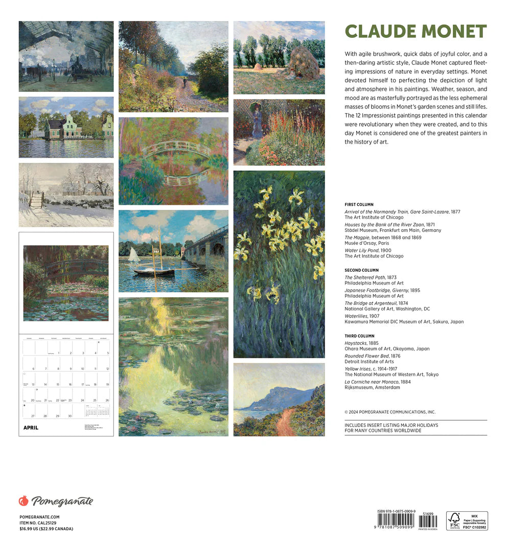 2025 Wall Calendar