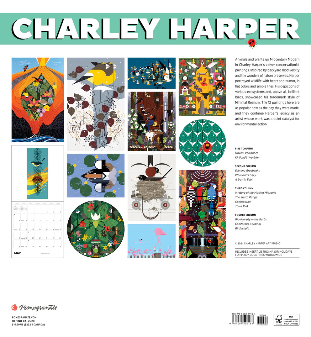 2025 Wall Calendar