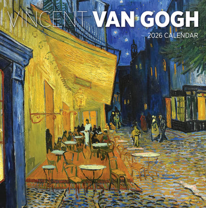 Vincent Van Gogh 2026 Wall Calendar