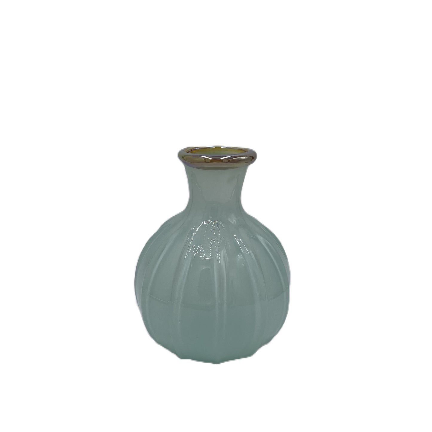 Seafoam Moonglow Vase by Celia Hunt