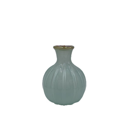 Seafoam Moonglow Vase by Celia Hunt