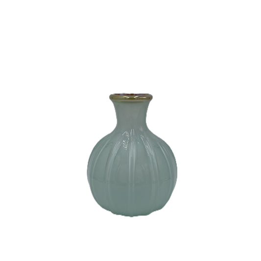 Seafoam Moonglow Vase by Celia Hunt