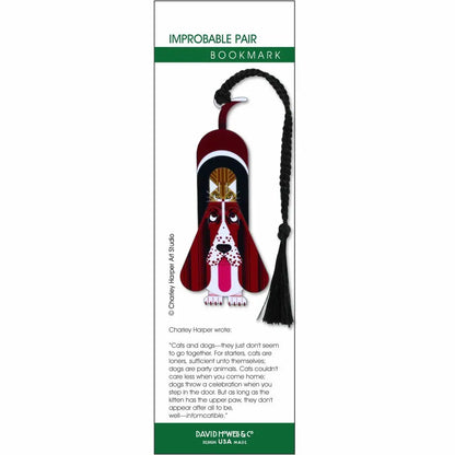 Charley Harper's Improbable Pair Metal Bookmark