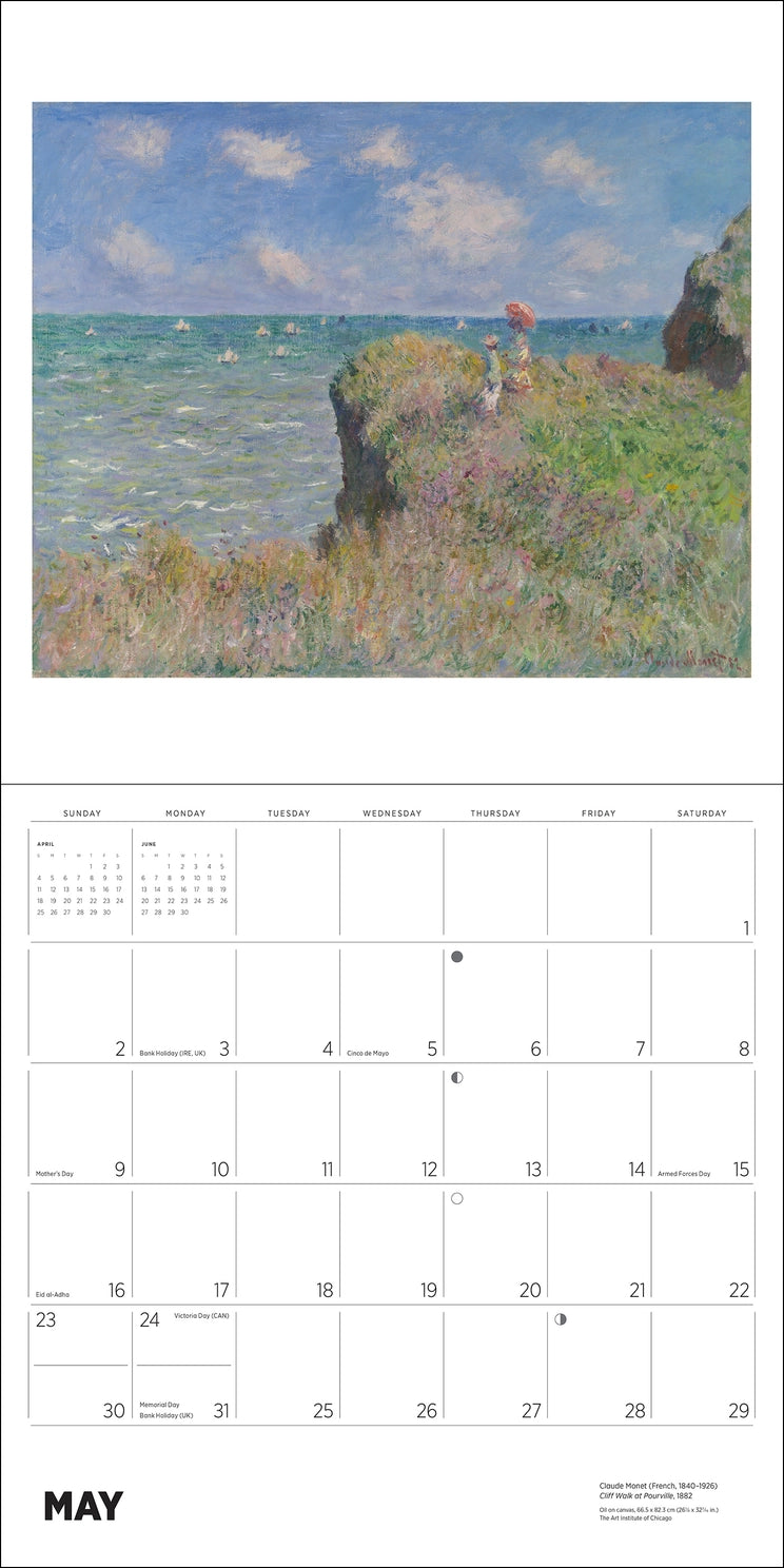 Claude Monet 2027 Wall Calendar