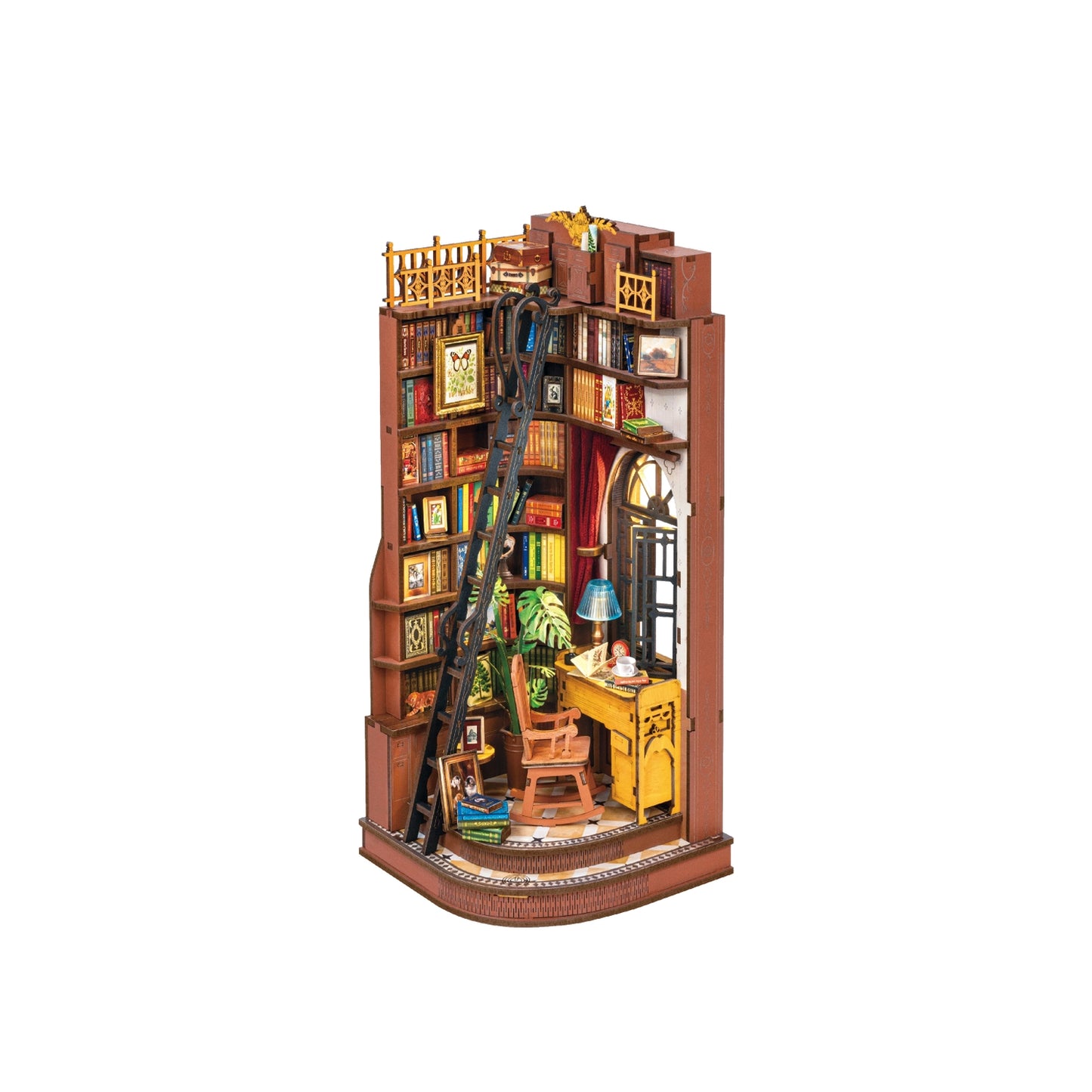 Silent Corner Study DIY Book Nook Kit