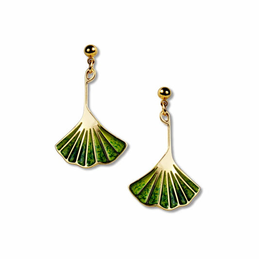 Gingko Leaf Earrings