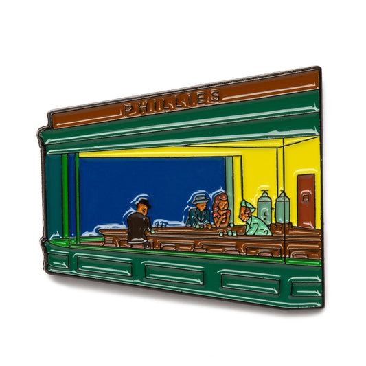 Edward Hopper, Nighthawkes Enamel Pin