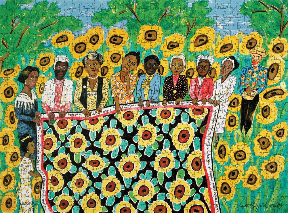 Ringgold, Sunflower Quilting Bee at Arles 1000-Piece Puzzle