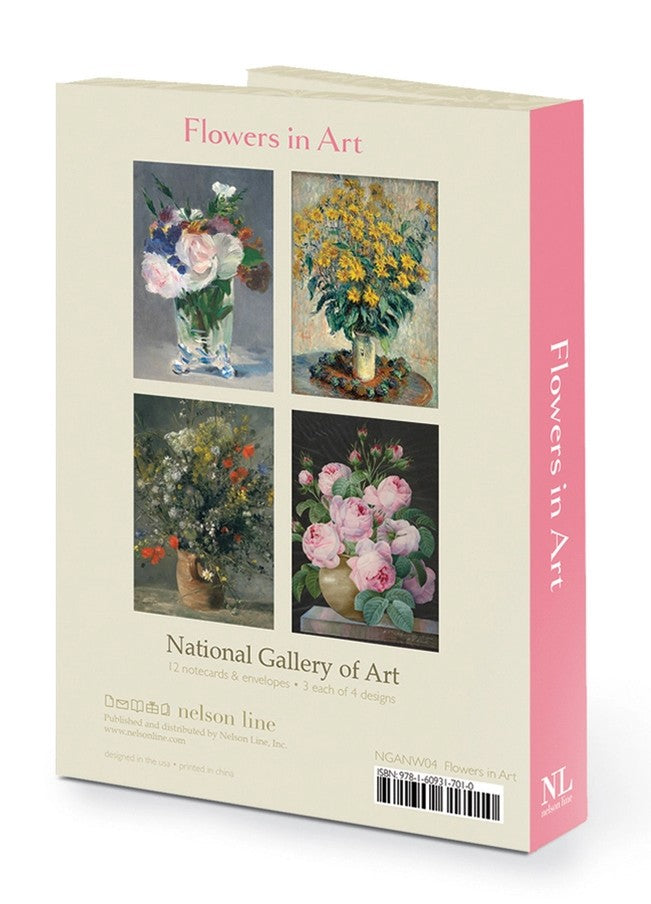 Flowers in Art Notecard Set