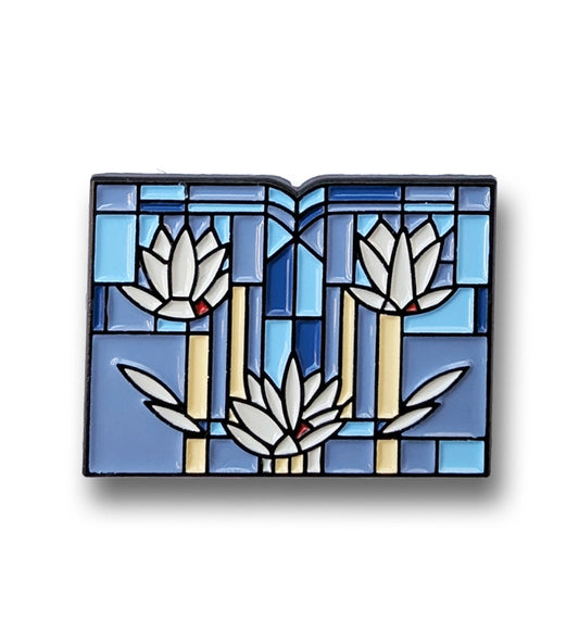Frank Lloyd Wright, Waterlilies Enamel Pin