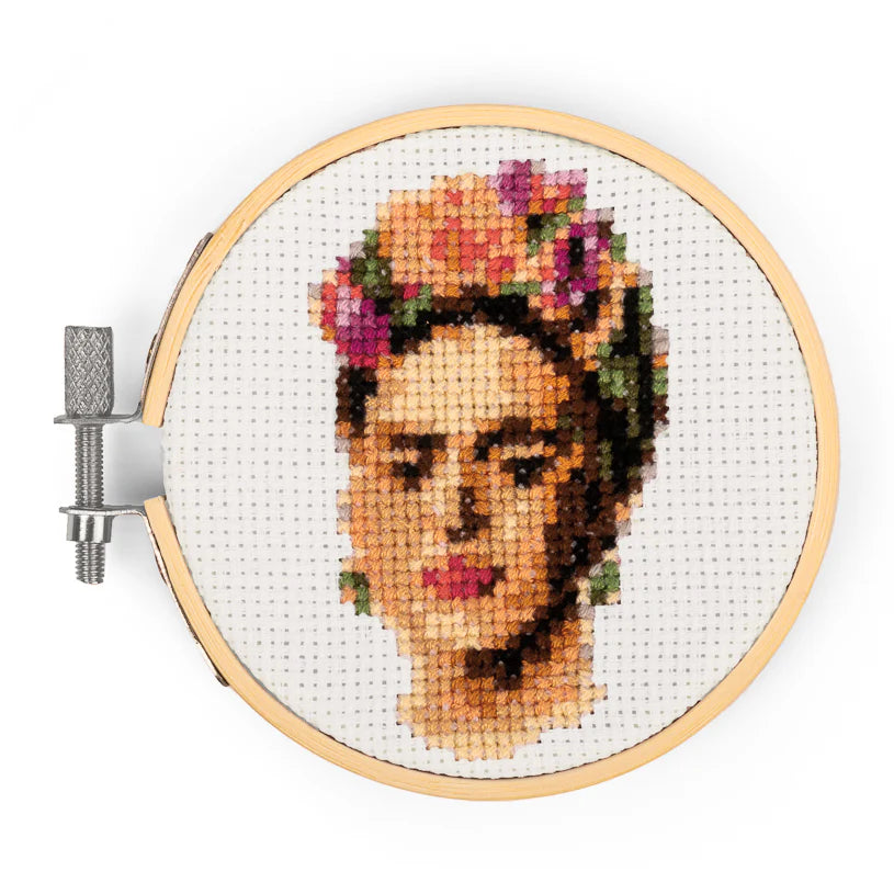 Frida Kahlo Cross Stitch Kit