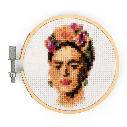 Frida Kahlo Cross Stitch Kit