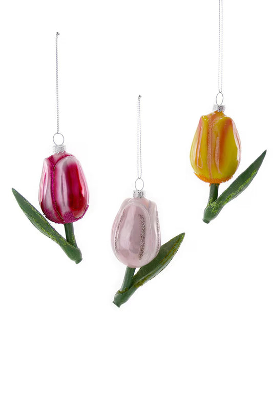 Dutch Tulip Glass Ornament