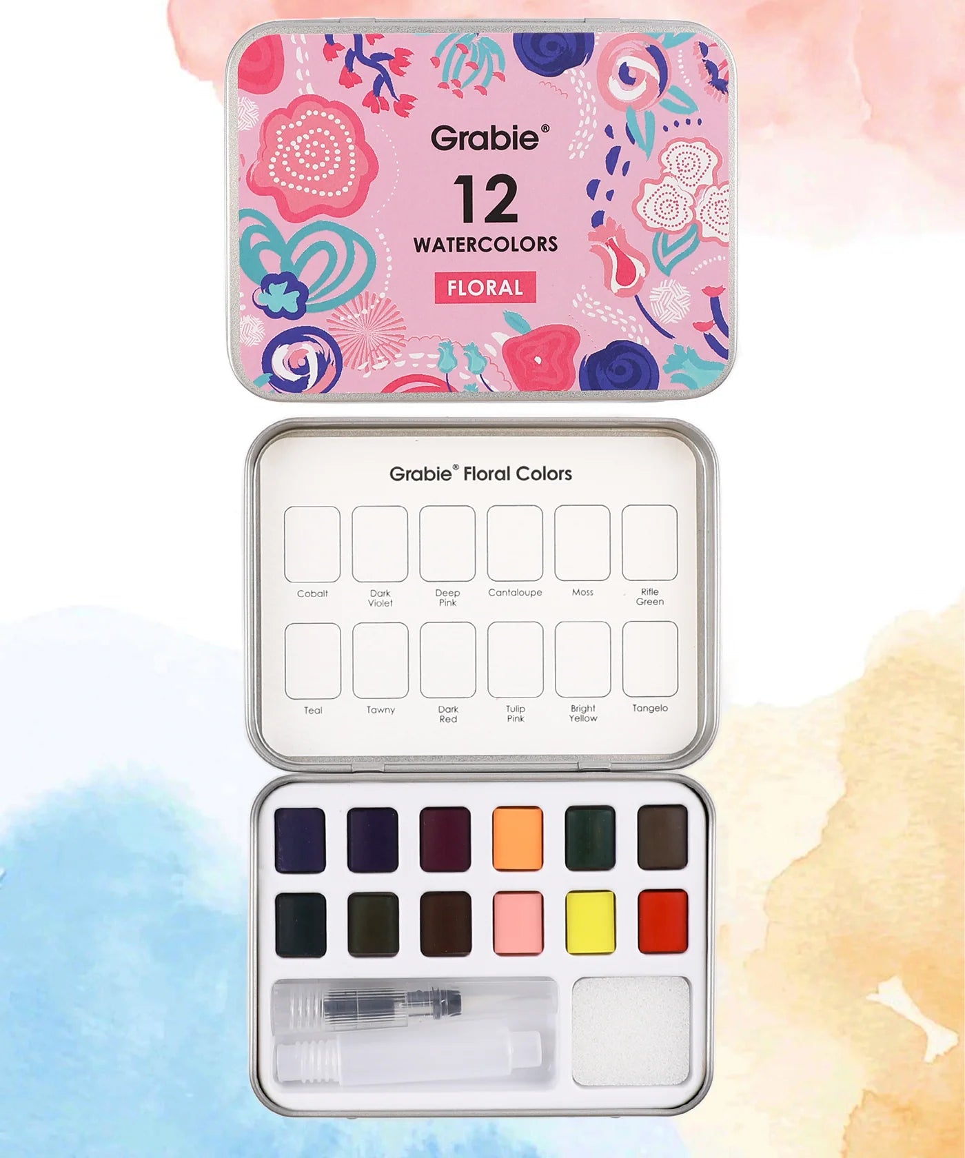 Floral Watercolor Pocket Set