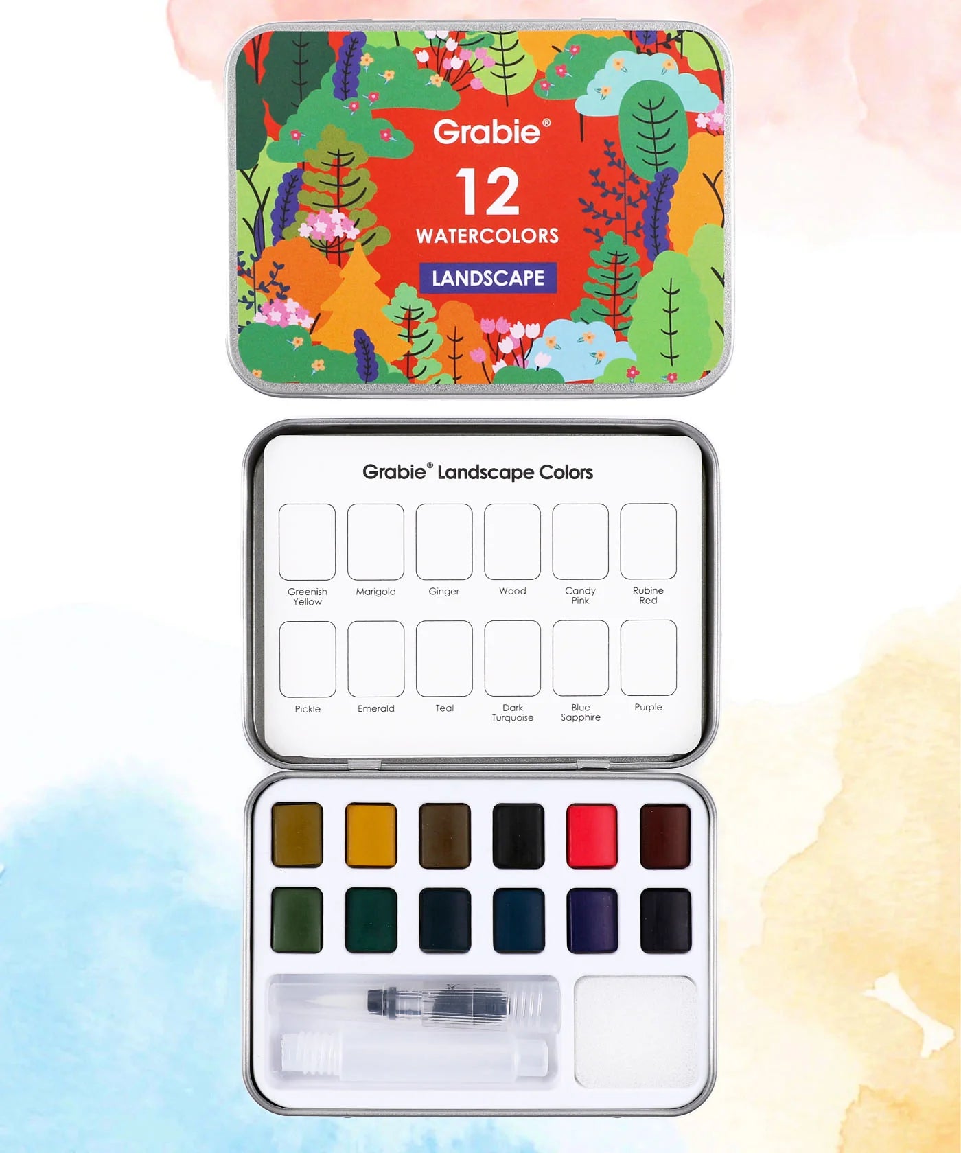 Landscape Watercolor Pocket Set