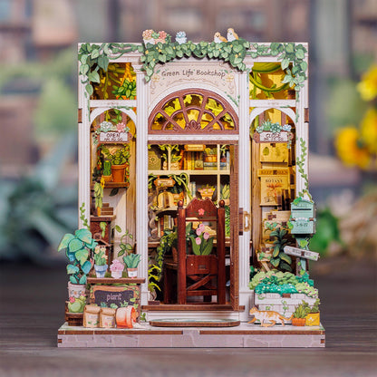 Green Life Bookshop DIY Book Nook Kit