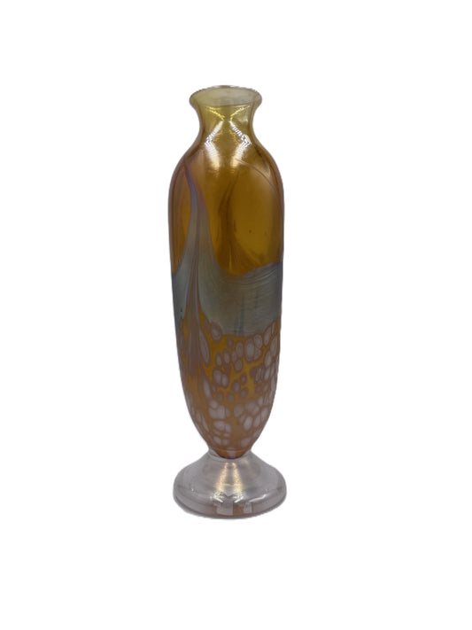 Woman in Gold Glass Vase CH