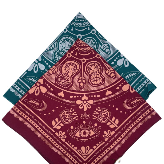 Nesting Doll Bandana Sugar Camp