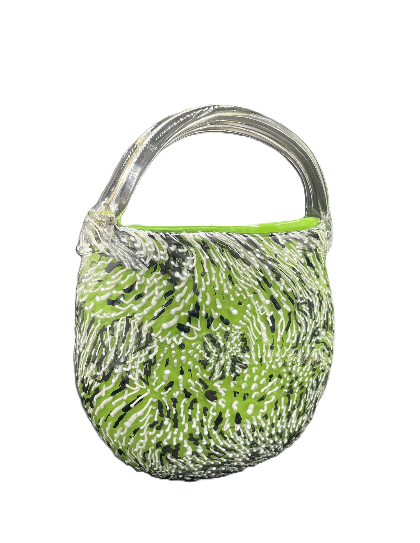 Green Glass Purse JD