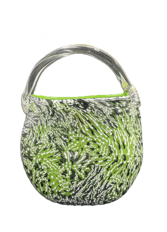 Green Glass Purse JD