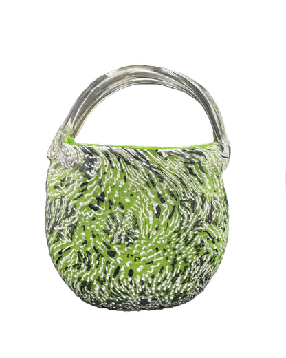 Green Glass Purse JD